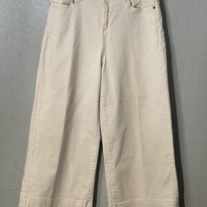 ANN MASHBURN Off-White Jeans - Size 30